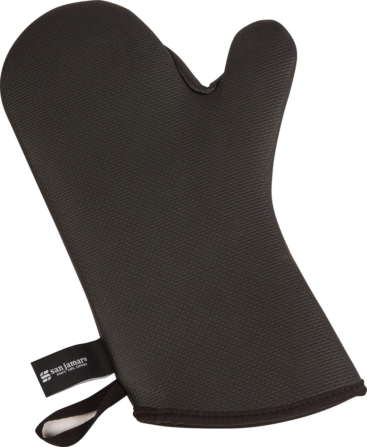San Jamar Conventional Style / 1 Count (Pack of 2) / אדום (Red) Oven Mitts