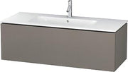 Duravit L-Cube Vanity unit f.ME,White Matt 1pull-out compartment,400x1220x481m