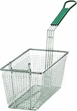 Tablecraft Rectangular Fry Basket with Green Handle