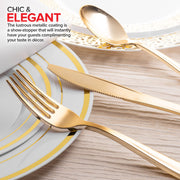 Stock Your Home 50 Count / Gold / Classic Spoons