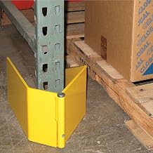 Extra Heavy Duty Frame Guard by Global Industrial – 12"L x 8.5"W x 6"H, Alloy Steel, Yellow, Model PRG-03L
