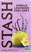 Stash Tea Breakfast In Paris Black Tea - Caffeinated, Non-GMO Project Verified Premium Tea with No Artificial Ingredients, 18 Count (Pack of 6) - 108 Bags Total