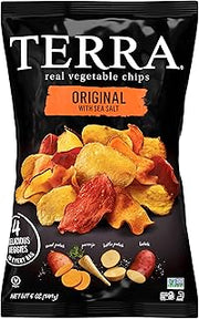 Terra Vegetable Chips, Original Vegetable Chips with Sea Salt, 5 oz