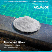 10 Pack 40 Lb Fast Dissolving Pool Spa Salt Chlorine Generators AJ-PS by Aqua Joe – 10 Pack, White, Pack of 10, Model 10 x AJ-PS40