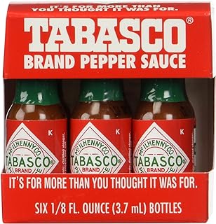 TABASCO brand Pepper Sauce "6-pack Miniatures" 1/8oz.