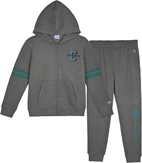 Champion Boys Jogger Set Fleece Hoodie and Sweatpants Tracksuit