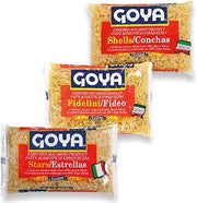 Goya Pasta for Soup Trio, Enriched Durum Wheat, Latin-inspired Dishes, 7oz