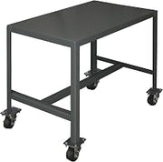 Durham Steel Mobile Medium Duty Machine Table, MTM244830-2K195, 1 Shelves, 2000 lbs Capacity, 48" Length x 24" Width x 30" Height