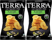 Terra Plantains Real Sea Salt Vegetable Chips 5 oz,(Pack of 2)
