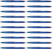 Schneider K-20 Icy Retractable Ballpoint Pen, Blue, Box of 20 (132003)