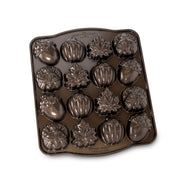 Autumn Cakelet Pan by Nordic Ware – 3-Cup, 3.0 cups, Aluminum, Bronze, Model 87048