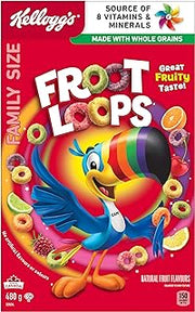 Kellogg's Froot Loops Cereal Family Size 480 g