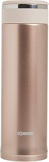 Zojirushi SM-JTE46PX Stainless Steel Travel Mug with Tea Leaf Filter, 16-Ounce, Pink Champagne