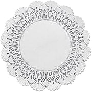 Hoffmaster Cambridge Lace Doilies, Round, 8", White, 1,000/carton