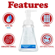 Complete Foaming Hand Wash by Dial – 10 Fl Oz (Pack of 8), Pack of 8