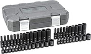 GEARWRENCH 48 Piece 1/4" Dr 6 Pt SAE/Metric Impact Socket Set | 84902