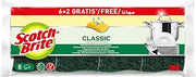 Scotch-Brite Classic Cellulose Scrub Sponge, 6+2 Free Pieces in Pack