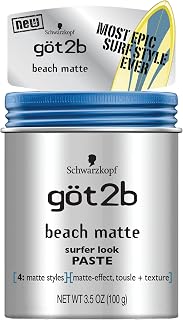 Got2B Beach Matte Surfer Look Paste, 21 oz (Pack of 6)