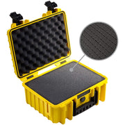 B&W International Yellow / 3000/Y/SI / Pre-cut Foam Dry Boxes