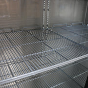 54-Inch-Wide Double Door Reach-In Freezer in Stainless Steel with 42.9 Cu Ft Storage by MAXX Cold – 49 cubic feet, 42.9 cubic_feet, Silver, Model MXSF-49FDHC