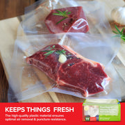 Stock Your Home 11x150 Inch / clear / 1 Food Storage Bags
