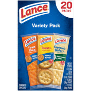 Assorted Sandwich Crackers by Lance – 1.4 Ounce (Pack of 20), Pack of 20