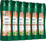 Suave Moisturizing Shampoo with 100% Natural Almond & Shea Butter, Replenishing Care for Dry, Damaged Hair, No Parabens, Phthalates, or Dyes, 6 Pack of 12.6 FL OZ Bottles