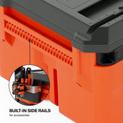 KLEIN TOOLS Medium / Orange / 100.0 pounds Tool Boxes
