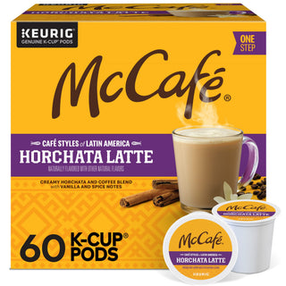 Cafe Styles of Latin America Horchata Latte by McCafe – 10 Count (Pack of 6), White, Pack of 6, Model Café Styles of Latin America, Keuring Single Serve K-Cup