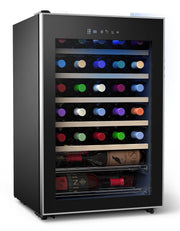 30-Bottle Private Reserve Wine Cellar with Compressor by Cuisinart – One Size, 22.5 liters, Steel, Black, Model CWC-60CU