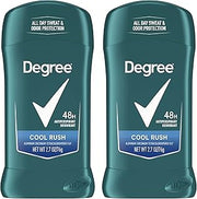 Degree Men Original Antiperspirant Cool Rush Twin Pack Sweat 2 Pack 2.7 oz