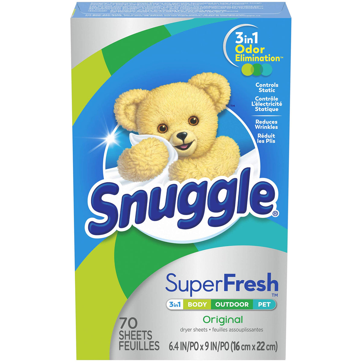Snuggle 400 Count (Pack of 1) / Original / 1 Dryer Sheets