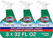 Clean-Up Multi-Surface Cleaner with Bleach by Clorox – 96 Fl Oz (Pack of 1), 96.0 fluid_ounces, Model TU_5122013