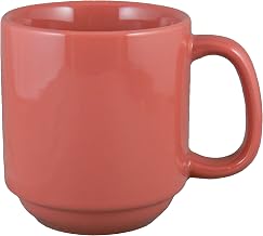 Vertex China SM-TC Vista Summit Stackable Mug, 3-1/4", 10 oz., Terra Cotta (Pack of 36)