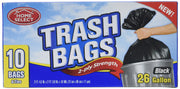 Home Select Trash Bags 26 Gallon