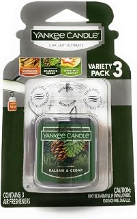 Yankee Candle Ultimate Car Jar (Cedar, Cookie, Cinnamon)