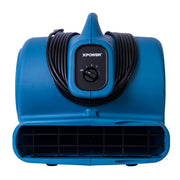 XPOWER 15.67"L x 15.9"W x 16.33"H / Pro P-630 / Blue Floor Fans