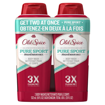 Pure Sport by Old Spice – 36 Fl Oz (Pack of 1), Red