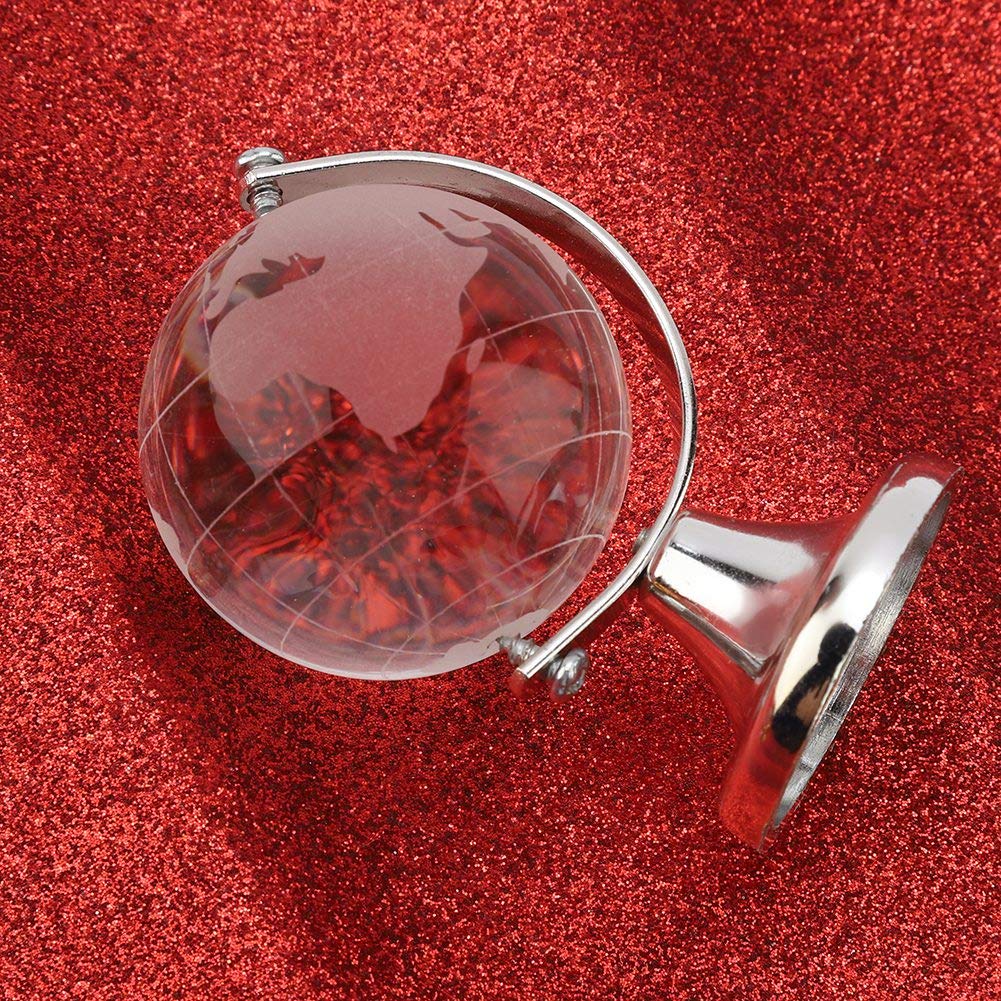 Mini Crystal Sphere Globe by Generic – Crystal, Silver, Model Genericqn56dz8m30-02