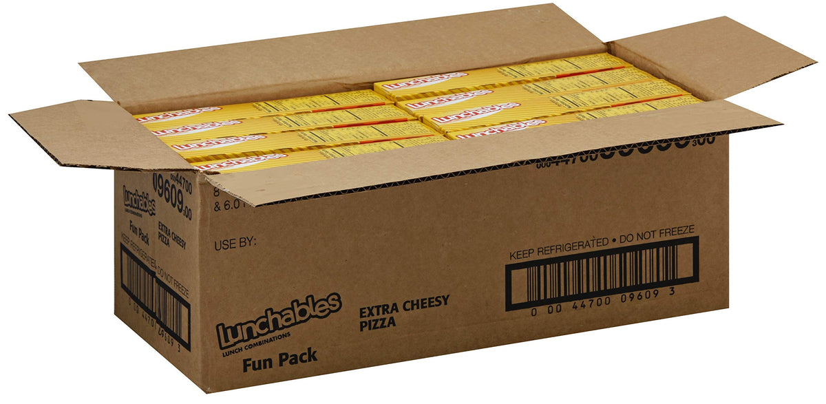 Lunchable Cheese Pizza with Capri Sun Convenience Meal by Kraft – 1.33 Ounce (Pack of 8), Pack of 8
