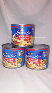 Chicken & Dumplings 20oz 3 Pack by Sweet Sue – 1.25 Pound (Pack of 3)