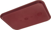 Carlisle FoodService Products Burgundy / 24 / 12" x 16" Serving Trays