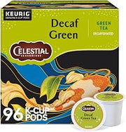 Celestial Seasonings Decaf Green Tea, Single-Serve Keurig K-Cup Pods, 96 Count