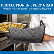 Carlisle FoodService Products Black / 17" (Pack of 1) / 1 Oven Mitts