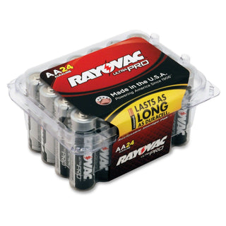 Ultra Pro Industrial Alkaline Battery by Rayovac – Model RAY-ALAA-24