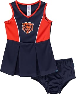 Gerber NFL Baby Girls Cheerleader Dress and Bloomer Set