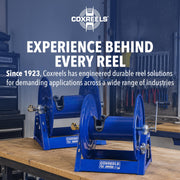 COXREELS 1 / 1/2" x 200' / Blue Hose Reels