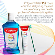 Total Clean Mint Toothpaste with Fluoride by Colgate – 5.1 Ounce (Pack of 1), White, Model 61021528