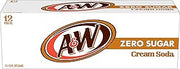 A&W Diet Cream Soda, 12 Fl Oz (pack of 12)