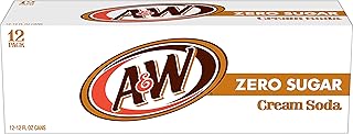 A&W Diet Cream Soda, 12 Fl Oz (pack of 12)